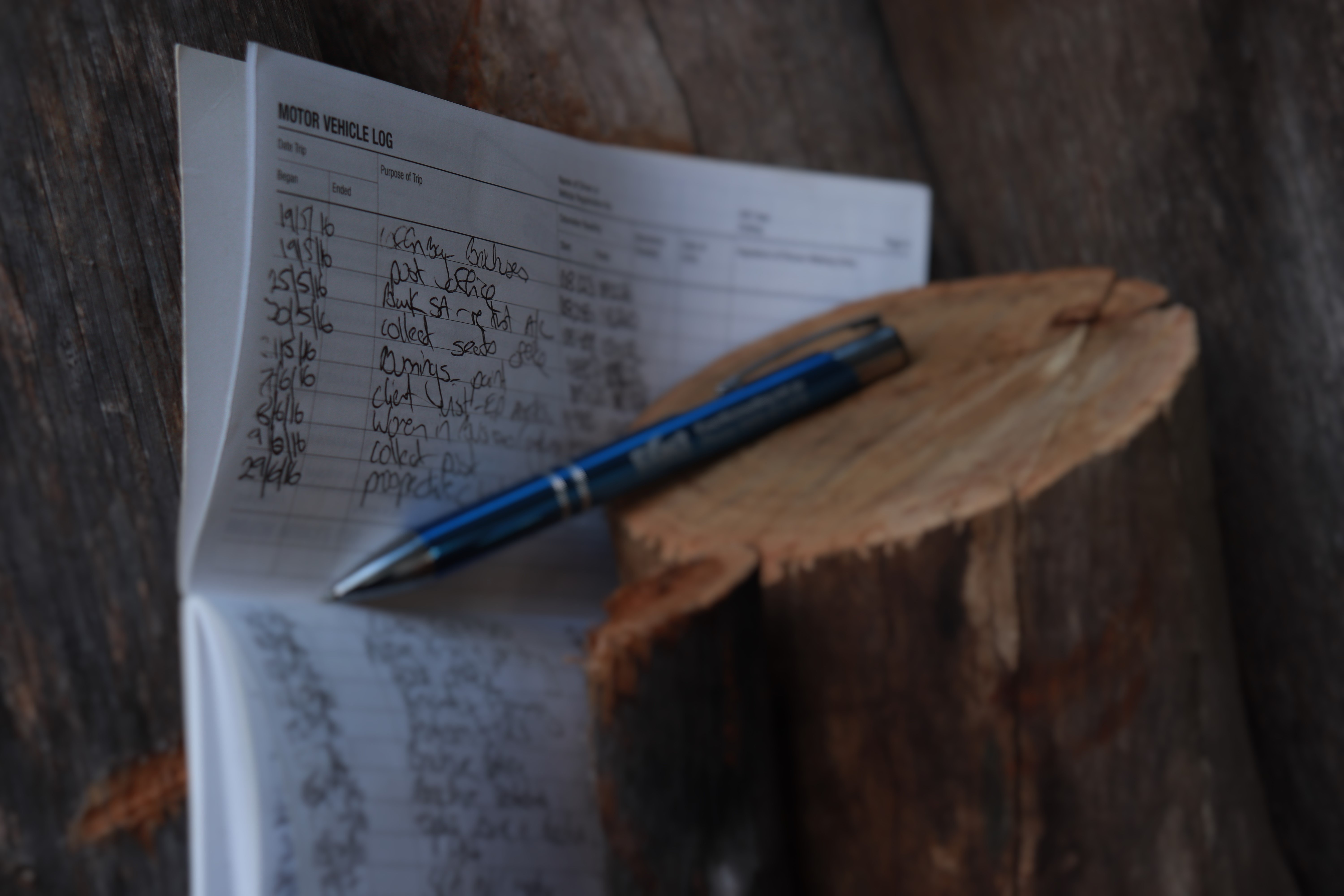 Logbook Requirements Excas Accounting